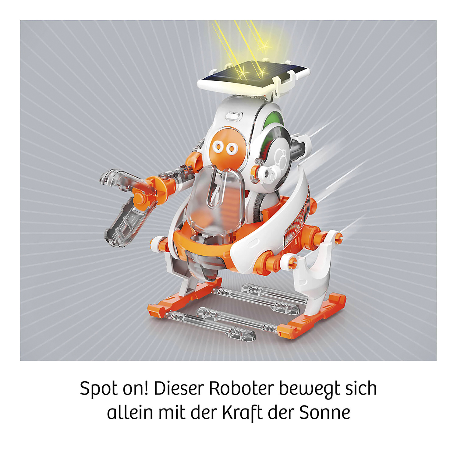 Experimentier-Kasten „Solar- Bots: Baue spannende Solar-Modelle"