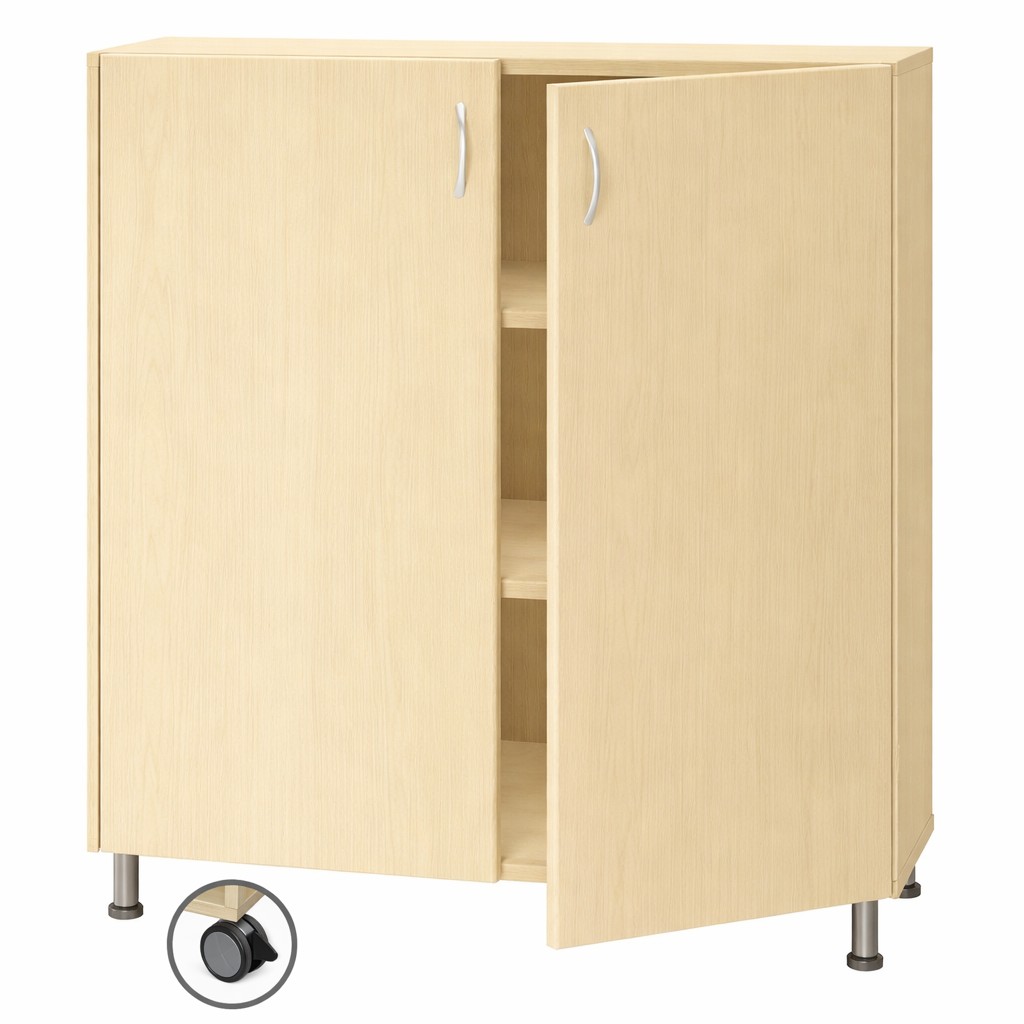 Materialschrank mit Türen, 42 cm tief