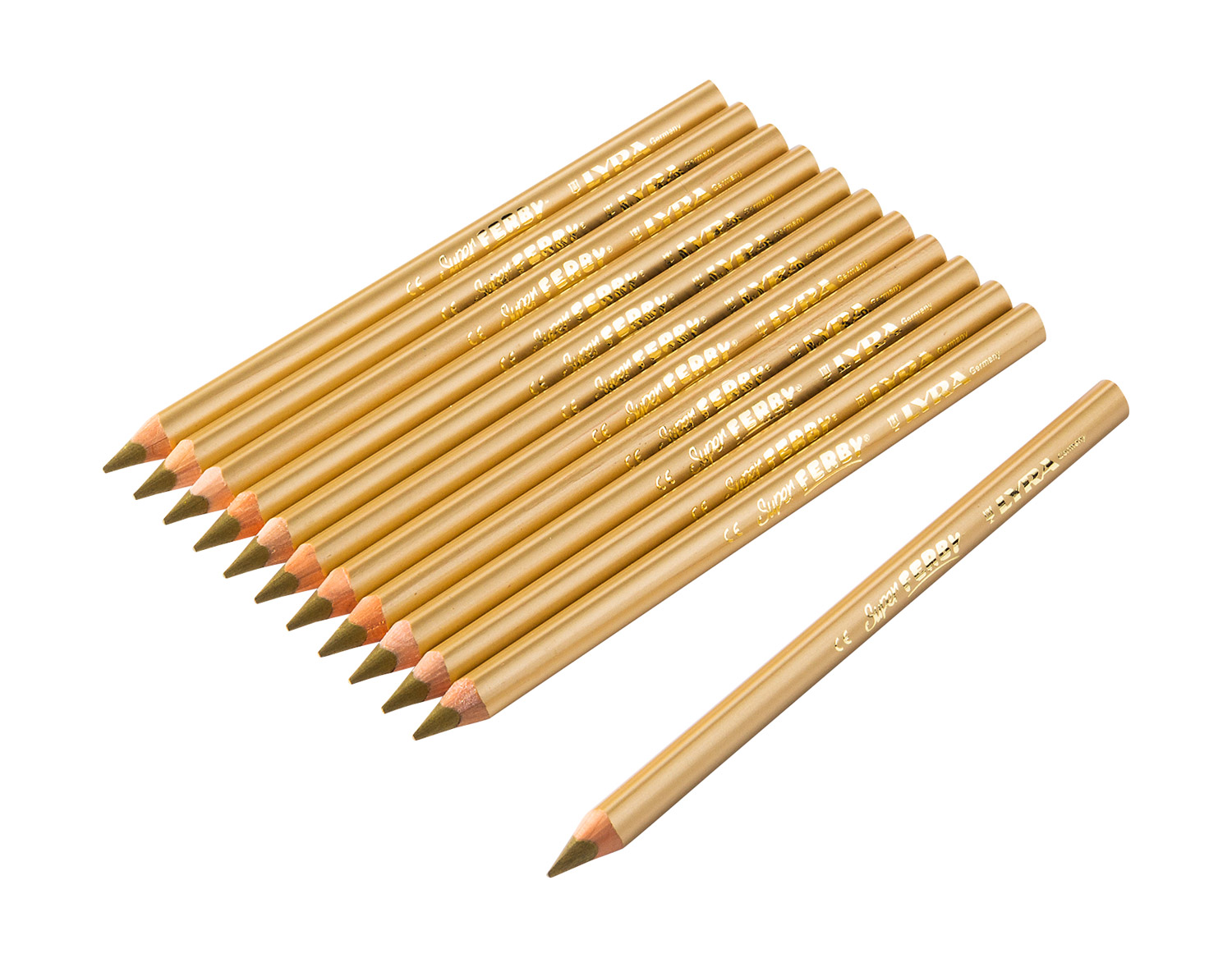 Einzelfarben gold