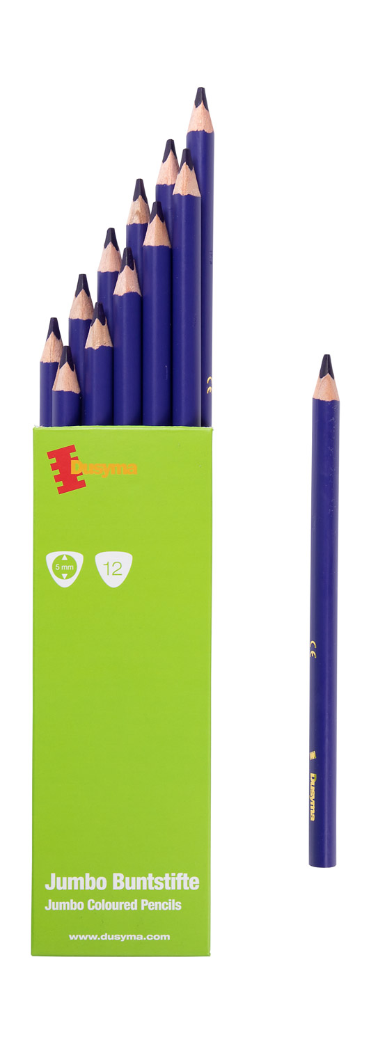 Dusyma Dreikantstifte Jumbo lila