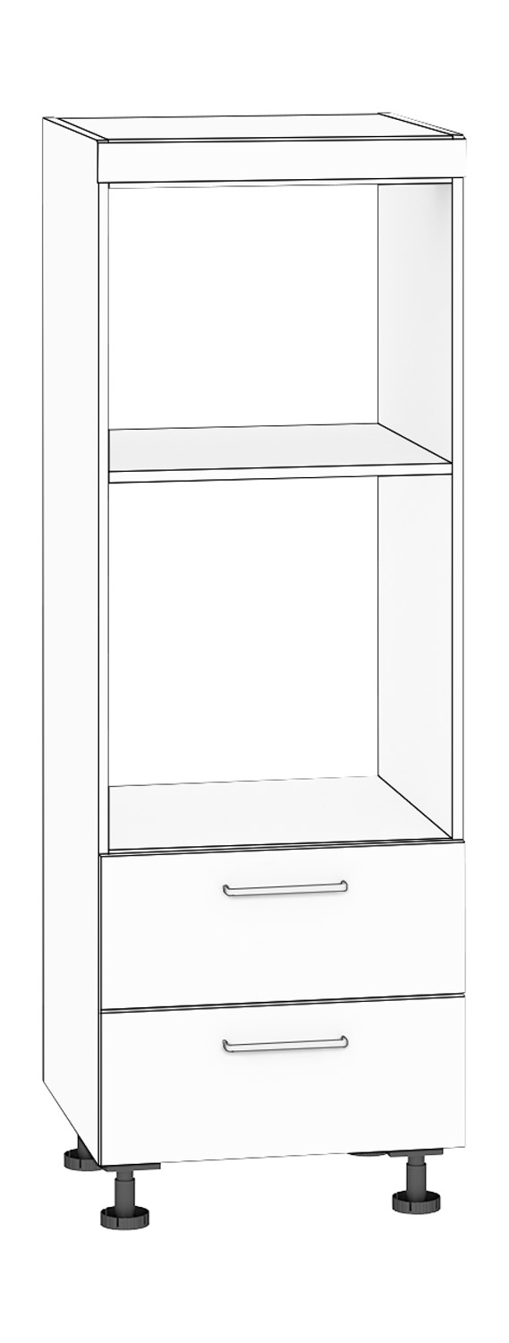 Hochschrank für Kompaktgerät/Backofen, Höhe 175 cm weiß Hochschrank für Kompaktgerät/Backofen, Höhe 175 cm weiß