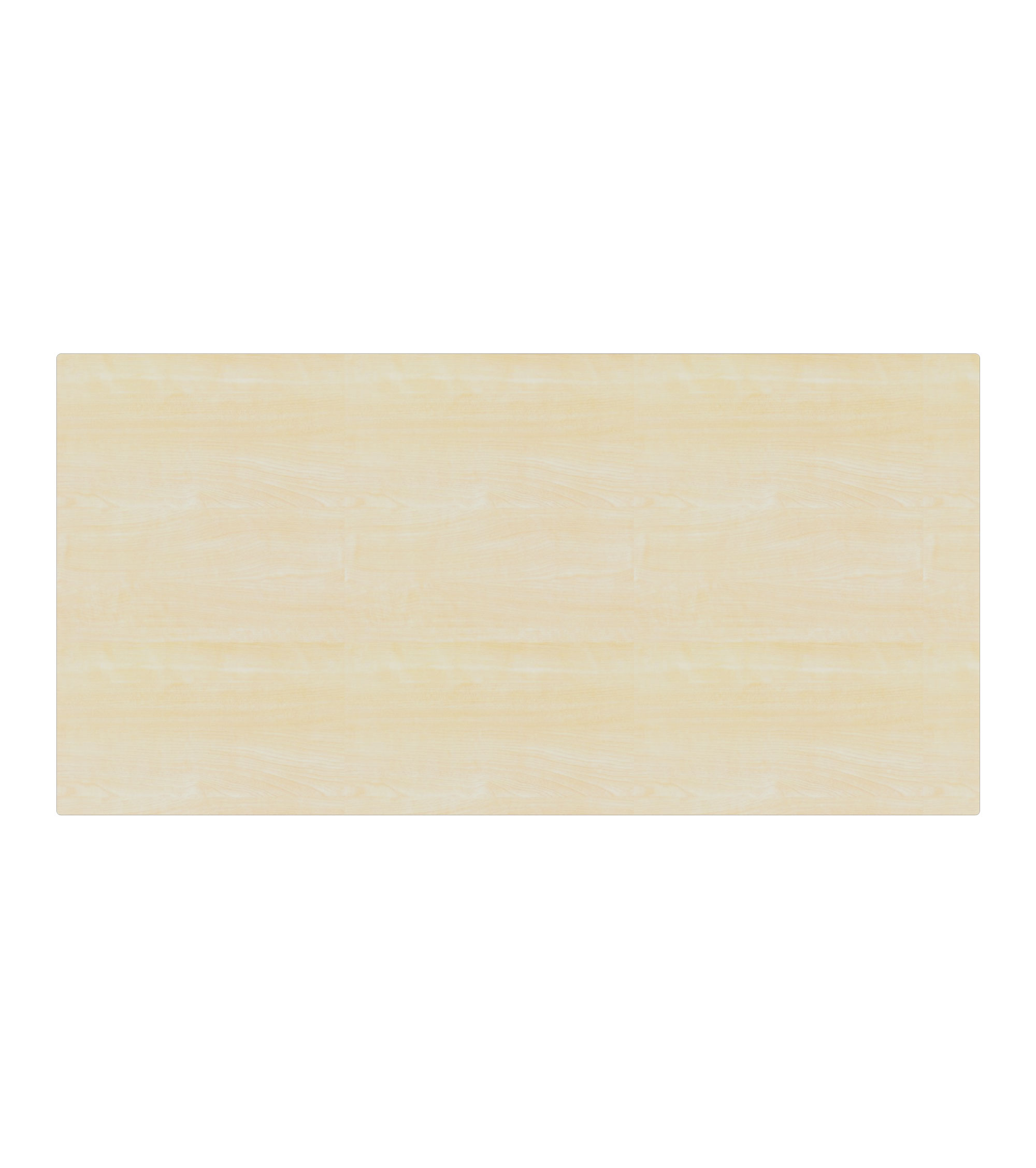 Tischplatte Rechteck 160x80 cm