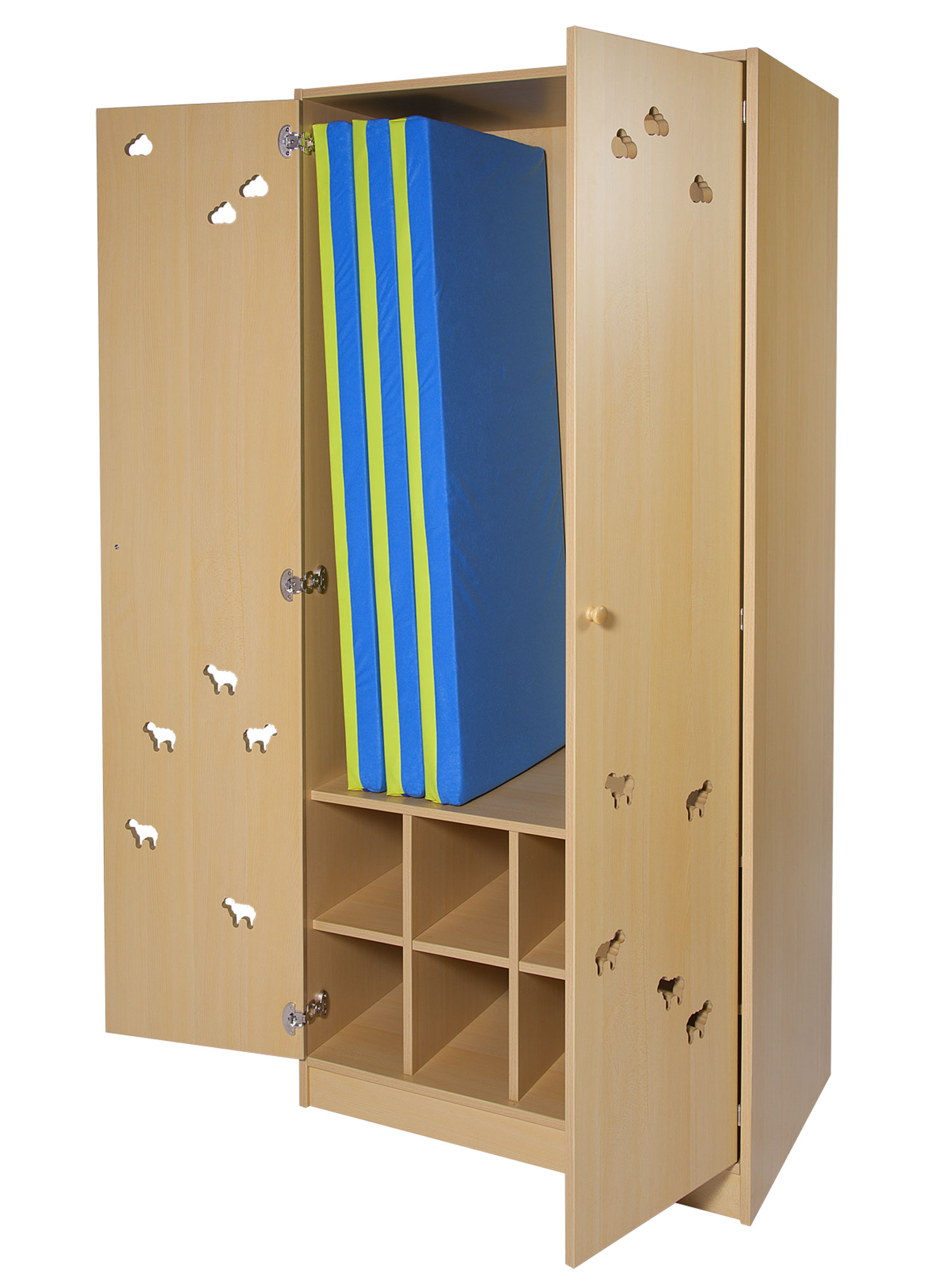 Liegepolsterschrank, 90 cm breit