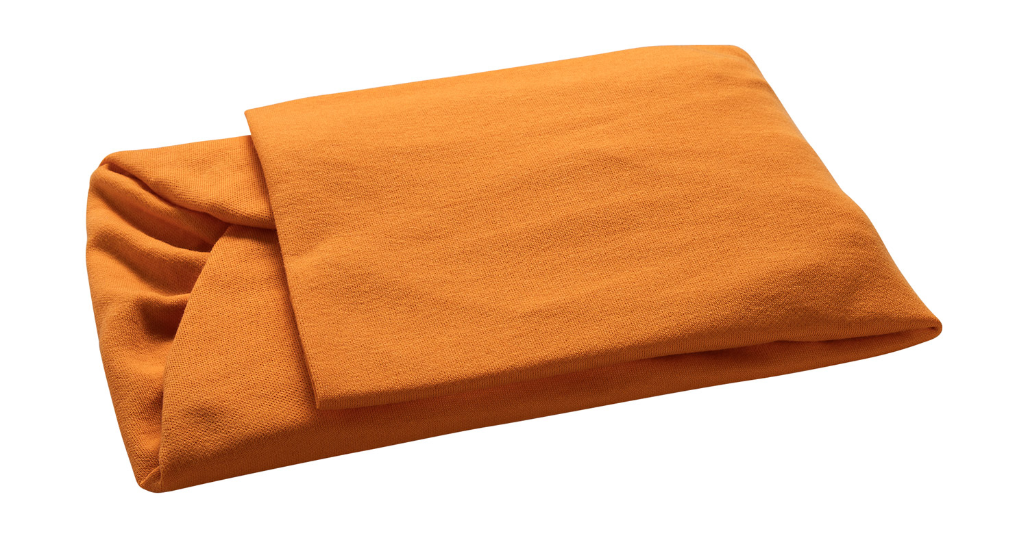 Spannbetttuch orange 150 x 60 cm
